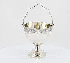 Benjamin Mountigue  William Fountain  Daniel Pontifex - Ovale George III Teedose und gefusste Zuckerschale, 73453-5, Van Ham Kunstauktionen