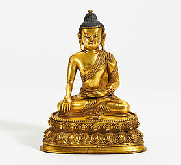 Buddha Akshobhya mit vajra, 66319-13, Van Ham Kunstauktionen