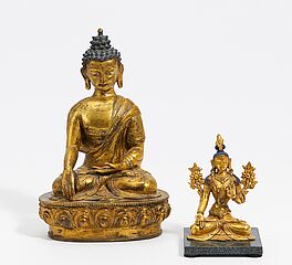 Buddha Shakyamuni und Weisse Tara, 65092-1, Van Ham Kunstauktionen