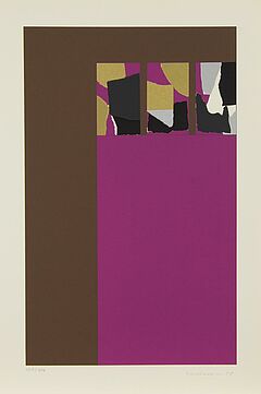 Louise Nevelson - Ohne Titel Hommage a Picasso, 61206-62, Van Ham Kunstauktionen