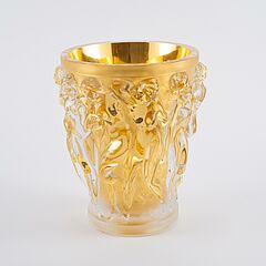 Rene Lalique - Grosse Vase Bacchantes mit Innenvergoldung, 76847-22, Van Ham Kunstauktionen