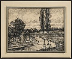 Walter Leistikow - Heidelandschaft mit Bachlauf, 75953-12, Van Ham Kunstauktionen