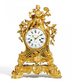 Paris - Grosse Pendule auf Konsole mit Aurora, 64541-22, Van Ham Kunstauktionen