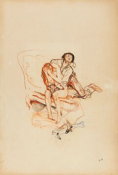 Leo Putz - Ohne Titel Mappe mit 14 erotischen Zeichnungen, 69606-1, Van Ham Kunstauktionen