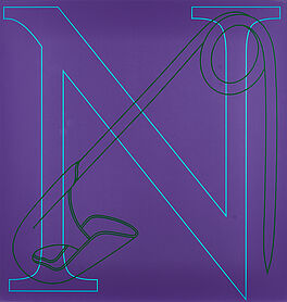 Michael Craig-Martin - N Aus Alphabet, 75385-37, Van Ham Kunstauktionen