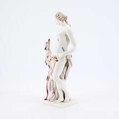 Nymphenburg - Diana mit Windhund, 81588-11, Van Ham Kunstauktionen