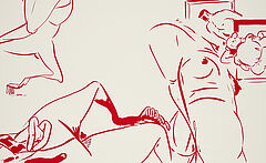 Sue Williams - Ohne Titel Edition fuer Parkett fuer Parkett 5051, 77046-237, Van Ham Kunstauktionen