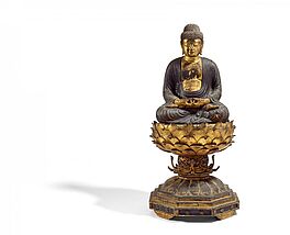 Bedeutender sitzender Buddha Amida Nyorai, 65091-9, Van Ham Kunstauktionen