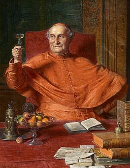 Eduard von Gruetzner - Der Kardinal, 57484-1, Van Ham Kunstauktionen