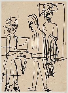 Ernst Ludwig Kirchner - Begruessung, 77260-11, Van Ham Kunstauktionen