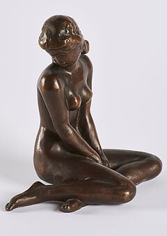 Fritz Klimsch - Sitzendes Maedchen, 73877-1, Van Ham Kunstauktionen