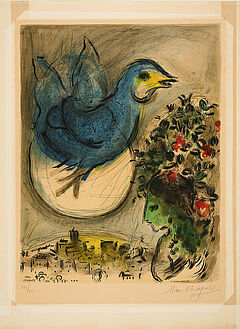 Marc Chagall - Der Blaue Vogel, 76708-2, Van Ham Kunstauktionen