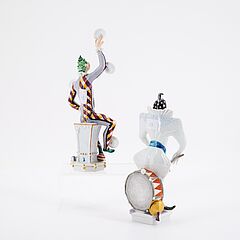 Meissen - Zwei Clown-Figuren, 81597-8, Van Ham Kunstauktionen