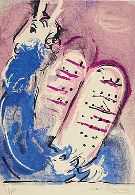 Marc Chagall - Moses, 57387-1, Van Ham Kunstauktionen