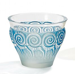 Rene Lalique - Vase mit Widderdekor, 59439-4, Van Ham Kunstauktionen