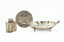 Wohl Deutschland - Teedose Teller und Anbietschale, 75466-13, Van Ham Kunstauktionen