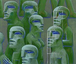 Horst Antes - 12 Figuren, 81777-2, Van Ham Kunstauktionen