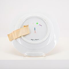 KPM - Bildteller mit Ansicht vom Schloss in Weimar, 81787-22, Van Ham Kunstauktionen