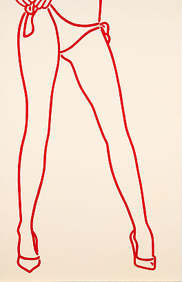 Lucie Bennett - Red Felt Tip Girl II, 76224-4, Van Ham Kunstauktionen