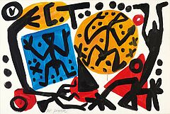 AR Penck Ralf Winkler - Ohne Titel, 58844-49, Van Ham Kunstauktionen