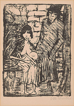 Otto Mueller - Polnische Familie Judenfamilie Polen, 75223-4, Van Ham Kunstauktionen