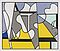 Roy Lichtenstein - Cow Triptych Cow Going Abstract, 69624-4, Van Ham Kunstauktionen