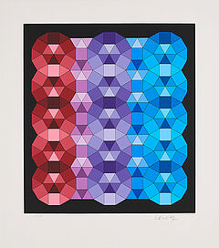 Victor Vasarely - Ohne Titel, 73023-17, Van Ham Kunstauktionen