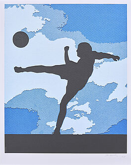 Vik Muniz - The Football Player Aus FIFA World Cup Brazil - Official Art Edition, 70203-2, Van Ham Kunstauktionen