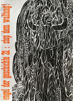 HAP Grieshaber - engel der geschichte 21 stop dem walfang, 50303-41, Van Ham Kunstauktionen