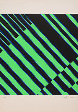 Guenter Fruhtrunk - Vektoren Aus Bruckmann Kuenstlerkalender 71, 75913-3, Van Ham Kunstauktionen