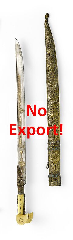 Prachtvolles Yatagan-Schwert, 66800-5, Van Ham Kunstauktionen