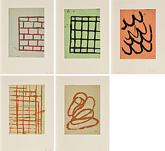 Guenther Foerg - Serie von 5 Radierungen, 65276-10, Van Ham Kunstauktionen