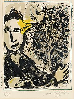 Marc Chagall - Der Maler-Vogel, 59098-1, Van Ham Kunstauktionen