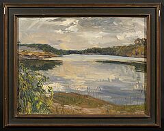 Johannes Haensch - Märkische Seenlandschaft, 80374-738, Van Ham Kunstauktionen