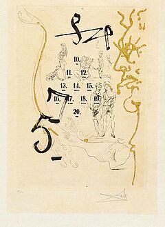 Salvador Dali - Les amours jaunes, 59144-1, Van Ham Kunstauktionen