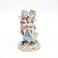 Meissen - Kleines Kinderpaar die Umarmung, 76846-15, Van Ham Kunstauktionen
