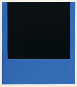 Rupprecht Geiger - schwarz auf blau, 59936-27, Van Ham Kunstauktionen