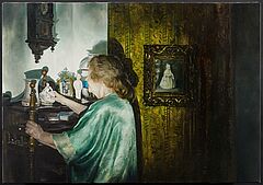 Marcin Cienski - Blue Dress, 300001-836, Van Ham Kunstauktionen