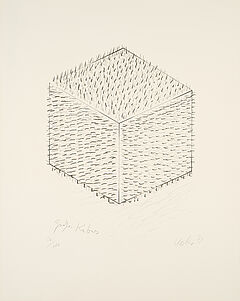 Guenther Uecker - Grosser Kubus, 79013-10, Van Ham Kunstauktionen
