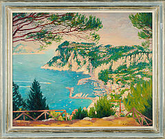 Andre Vignoles - Capri Vue dAnacapri, 80374-1059, Van Ham Kunstauktionen