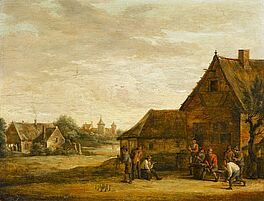Thomas von Apshoven - Bauern beim Kegeln, 57730-14, Van Ham Kunstauktionen