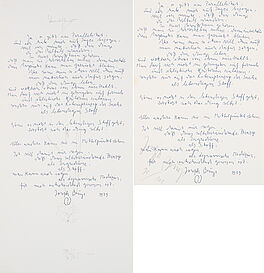 Joseph Beuys - James Joyce Aus Hommage a Cladders, 81387-2, Van Ham Kunstauktionen