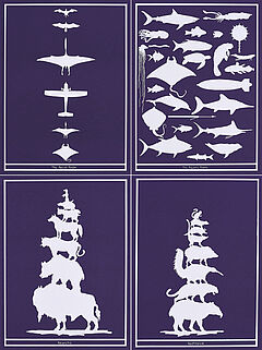 Mark Dion - Serie von 4 Serigrafien, 70307-13, Van Ham Kunstauktionen