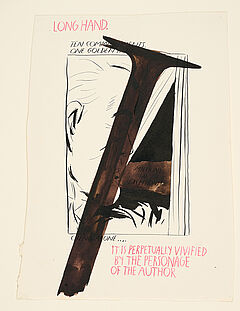 Raymond Pettibon - Long Hand, 81554-3, Van Ham Kunstauktionen