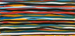 Sol LeWitt - Ohne Titel Wavy Brushstrokes, 81738-6, Van Ham Kunstauktionen