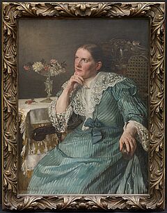 Eduard von Gebhardt - Portraet der Ehefrau des Kuenstlers, 70129-1, Van Ham Kunstauktionen