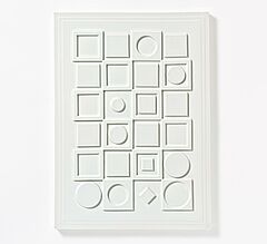 Victor Vasarely - Ohne Titel NB 11 - weiss, 58841-3, Van Ham Kunstauktionen