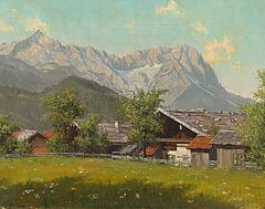 Albert Neger - Das Zugspitzmassiv bei Garmisch, 73543-8, Van Ham Kunstauktionen