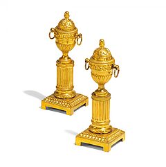 Frankreich - Paar Cassolettes Louis XVI, 80922-17, Van Ham Kunstauktionen