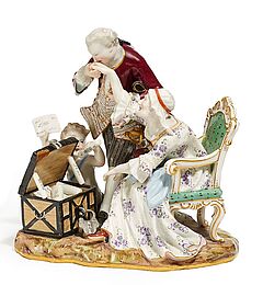 Meissen - Gruppe Alte Liebe, 58051-7, Van Ham Kunstauktionen